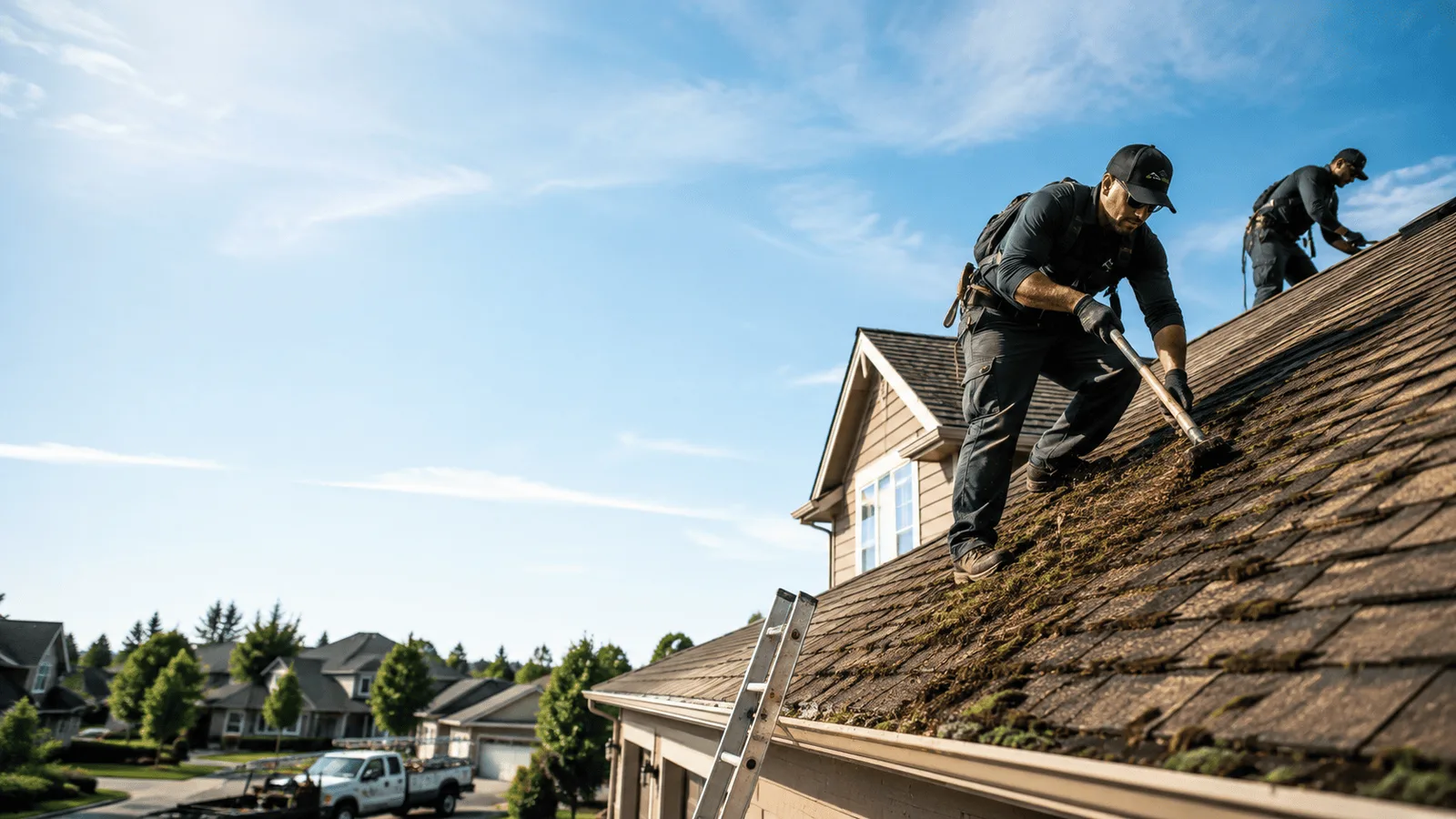 Roof Moss Removal in Morrison, CO near me